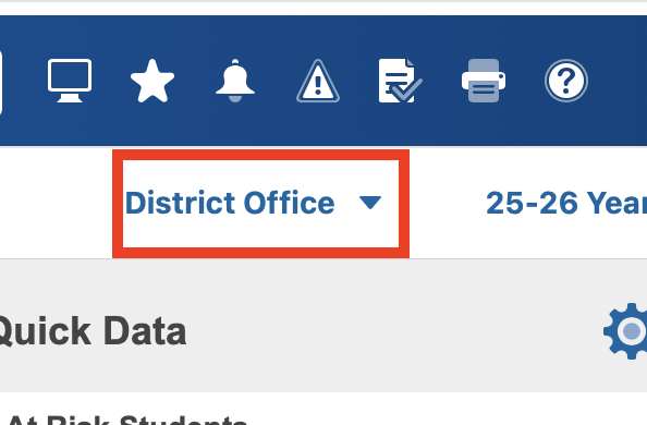 image indicating that the current school must be the District Office