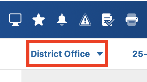 District Office Selector